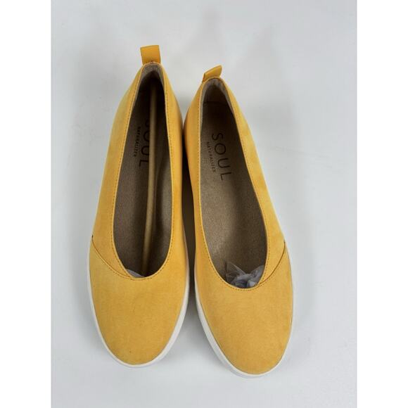 SOUL Naturalizer Women's Idea Ballet Flats Yellow Size 7.5 - Picture 9 of 14